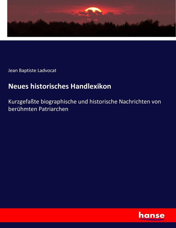 Produktbild: Neues historisches Handlexikon
