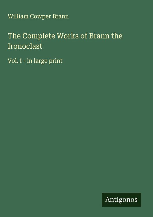 Produktbild: The Complete Works of Brann the Ironoclast