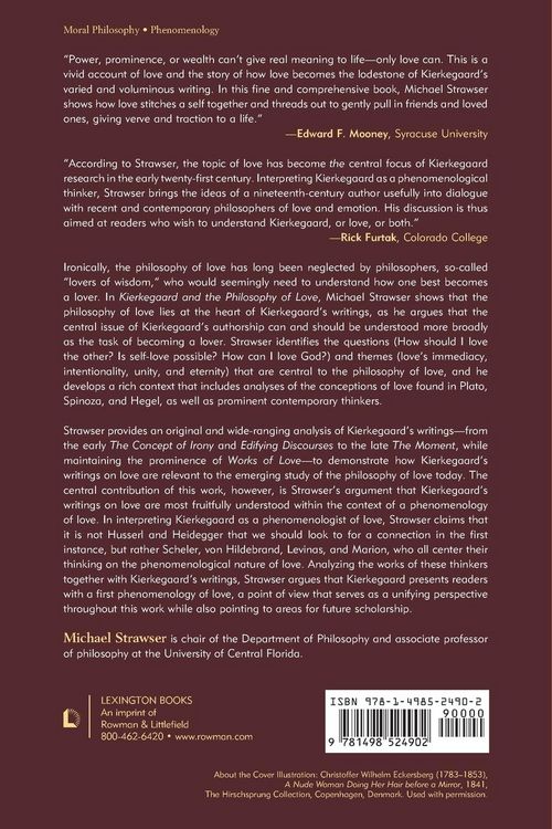 Produktbild: Kierkegaard and the Philosophy of Love