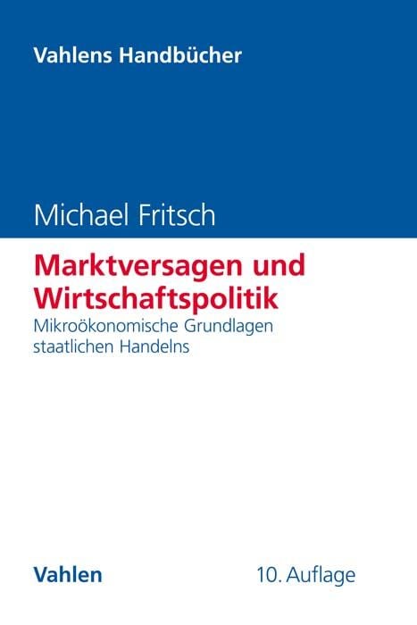 Produktbild: Marktversagen und Wirtschaftspolitik