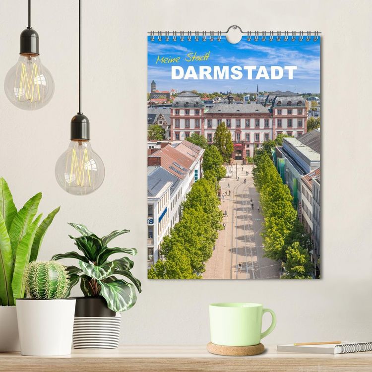Produktbild: Meine Stadt Darmstadt (Wandkalender 2026 DIN A4 hoch), CALVENDO Monatskalender
