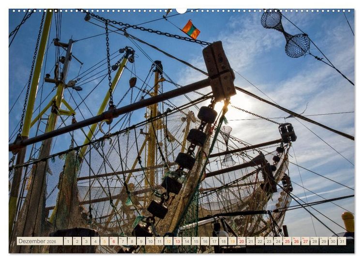 Produktbild: Reise an die Nordsee - Greetsiel (hochwertiger Premium Wandkalender 2026 DIN A2 quer), Kunstdruck in Hochglanz