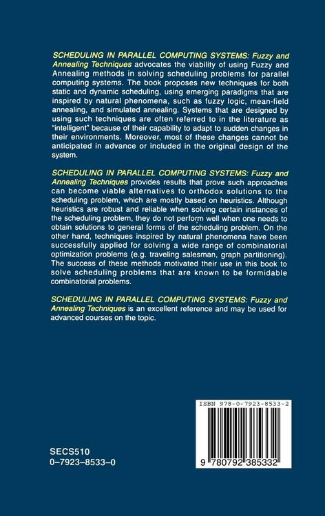 Produktbild: Scheduling in Parallel Computing Systems