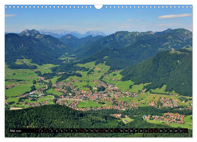 Produktbild: Der Chiemgau von oben (Wandkalender 2026 DIN A3 quer), CALVENDO Monatskalender