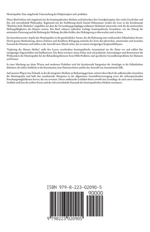 Produktbild: Das hom&ouml;opathische buch