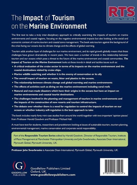 Produktbild: The Impact of Tourism on the Marine Environment