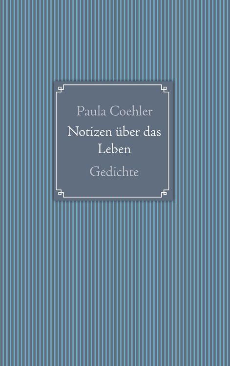 Produktbild: Notizen &uuml;ber das Leben
