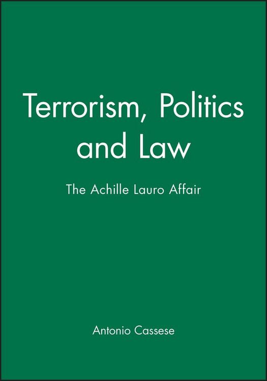 Produktbild: Terrorism, Politics and Law