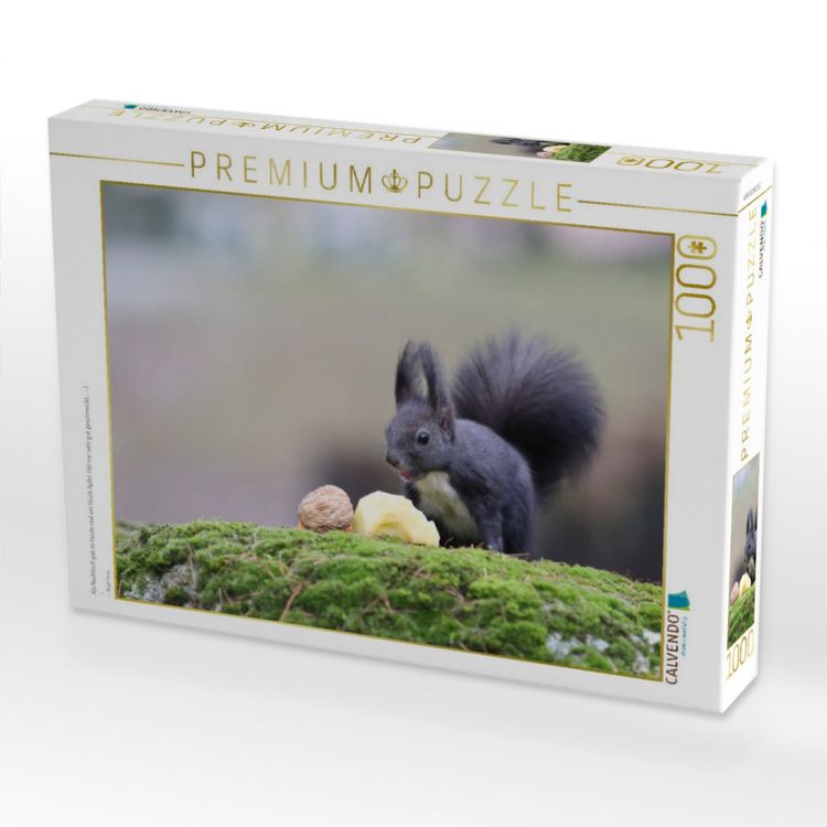 Produktbild: CALVENDO Puzzle Als Nachtisch gab es heute mal ein St&uuml;ck Apfel. Hat mir sehr gut geschmeckt... :-) | 1000 Teile Lege-Gr&ouml;&szlig;e 64x48cm Foto-Puzzle f&uuml;r gl&uuml;ckliche Stunden