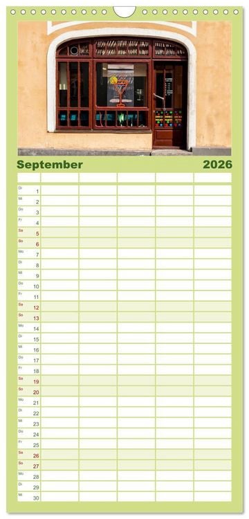 Produktbild: Familienplaner 2026 - Lettland - Streifz&uuml;ge durch das mittlere Baltikum mit 5 Spalten (Wandkalender, 21 x 45 cm) CALVENDO