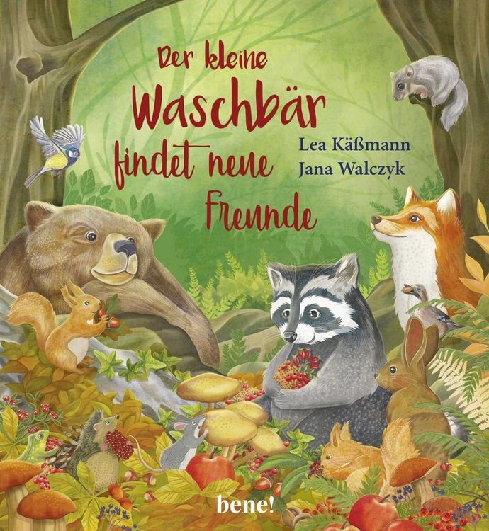 Produktbild: Der kleine Waschb&auml;r findet neue Freunde &ndash; ein Bilderbuch f&uuml;r Kinder ab 2 Jahren