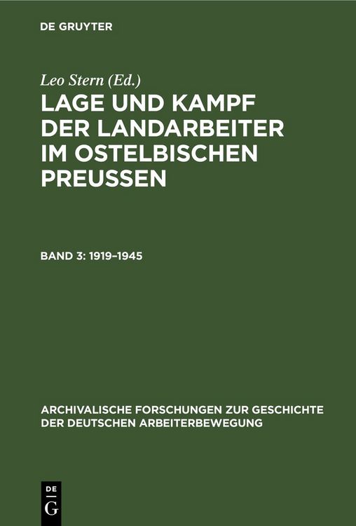 Produktbild: (1919&ndash;1945)