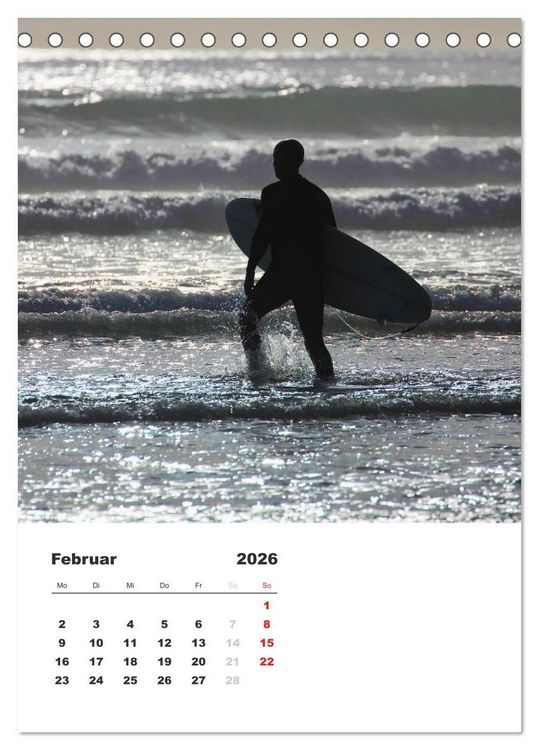 Produktbild: Abenteuer Wasser (Tischkalender 2026 DIN A5 hoch), CALVENDO Monatskalender