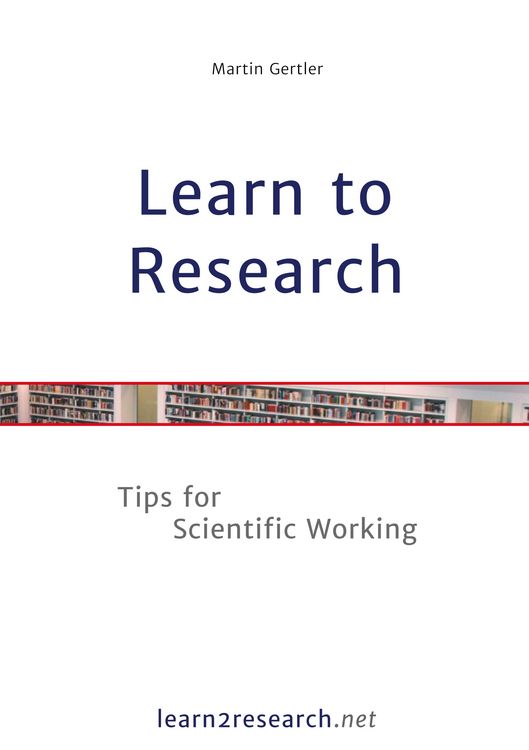Produktbild: Learn to Research