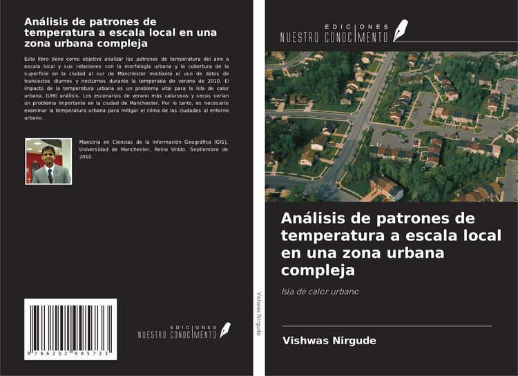 Produktbild: An&aacute;lisis de patrones de temperatura a escala local en una zona urbana compleja