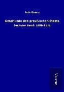Produktbild: Geschichte des preu&szlig;ischen Staats