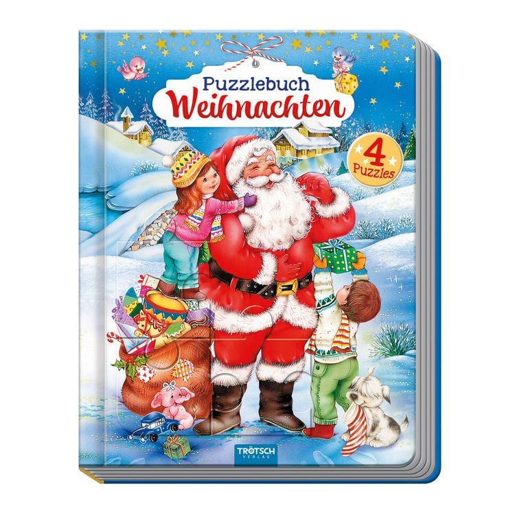 Produktbild: Tr&ouml;tsch Puzzlebuch Weihnachten
