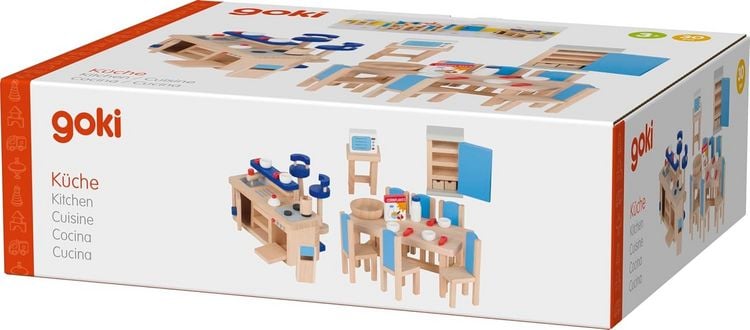 Produktbild: goki Puppenm&ouml;bel K&uuml;che f&uuml;r Puppenhaus