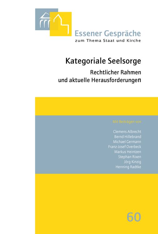 Produktbild: Essener Gespr&auml;che zum Thema Staat und Kirche, Band 60