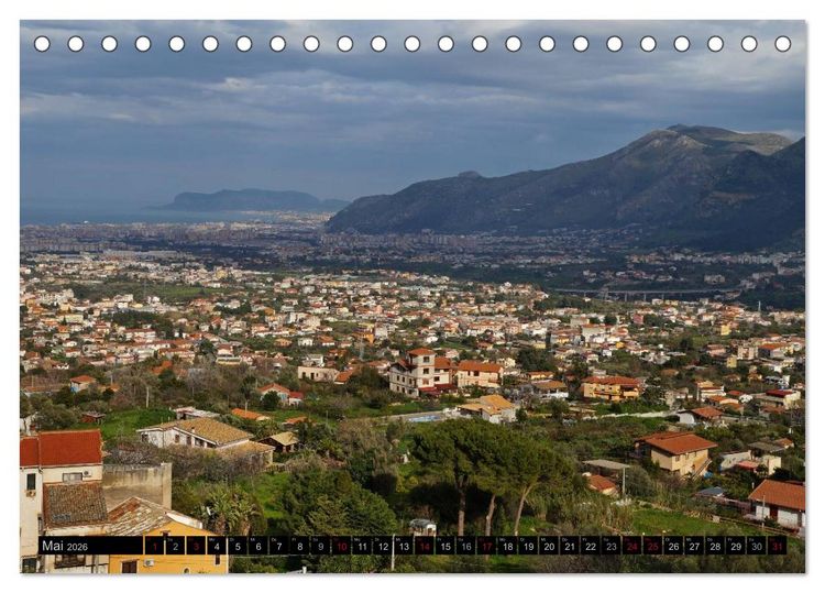 Produktbild: Palermo - Impressionen (Tischkalender 2026 DIN A5 quer), CALVENDO Monatskalender
