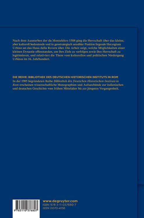 Produktbild: Dynastische Politik und Legitimationsstrategien der della Rovere