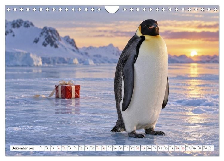 Produktbild: NICHT MEIN PROBLEM - Tiere mit Charakter (Wandkalender 2027 DIN A4 quer), CALVENDO Monatskalender