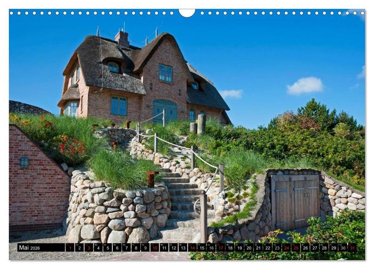 Produktbild: Sylt in Bildern (Wandkalender 2026 DIN A3 quer), CALVENDO Monatskalender
