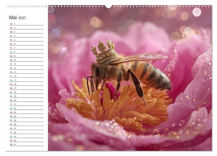 Produktbild: Tierisch genial (hochwertiger Premium Wandkalender 2027 DIN A2 quer), Kunstdruck in Hochglanz