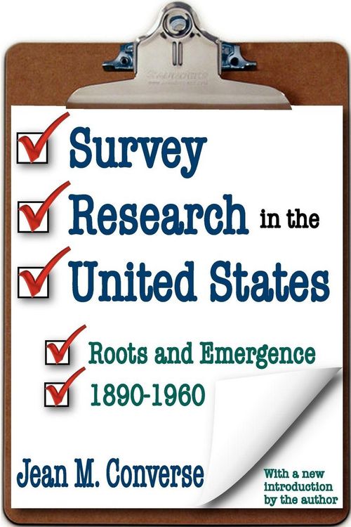 Produktbild: Survey Research in the United States