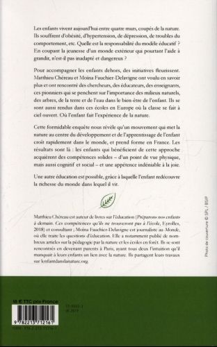 Produktbild: L'enfant dans la nature : pour une r&eacute;volution verte de l'&eacute;ducation