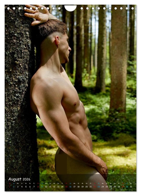 Produktbild: Naturburschen... intim (Wandkalender 2026 DIN A4 hoch), CALVENDO Monatskalender