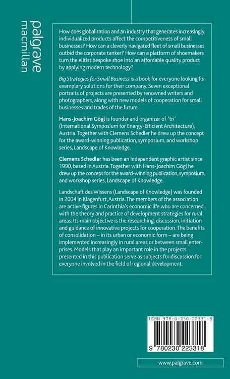 Produktbild: Big Strategies for Small Business