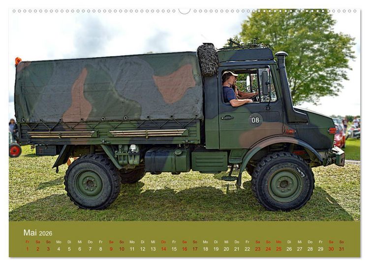 Produktbild: Ein Mythos mit Stern - das Universalmotorger&auml;t (Wandkalender 2026 DIN A2 quer), CALVENDO Monatskalender