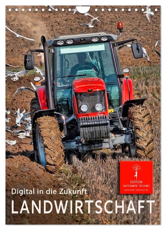 Produktbild: Landwirtschaft - digital in die Zukunft (Wandkalender 2026 DIN A4 hoch), CALVENDO Monatskalender