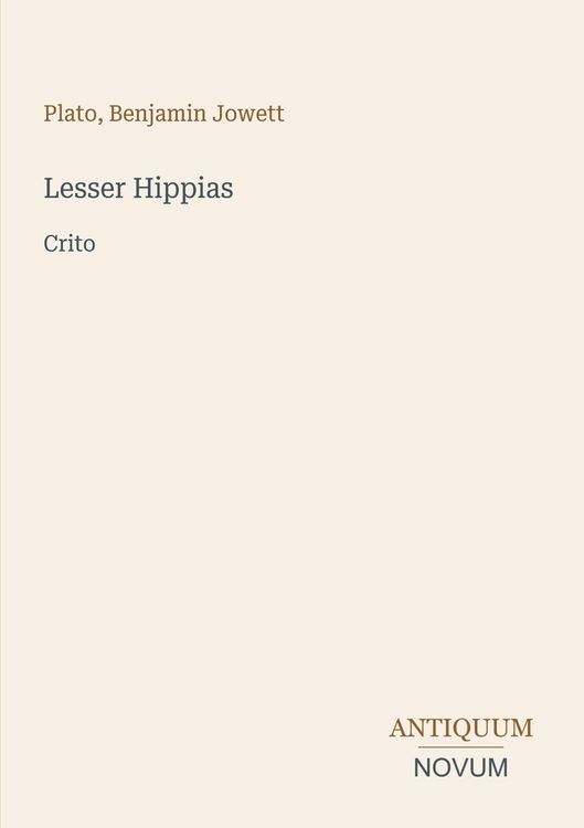Produktbild: Lesser Hippias