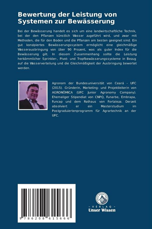 Produktbild: Bewertung der Leistung von Systemen zur Bew&auml;sserung