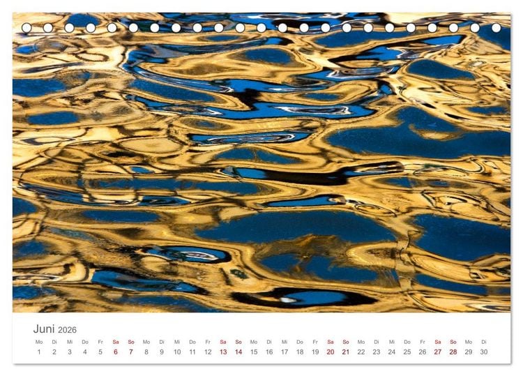 Produktbild: Aqua 2026 Fotografien von Mio Schweiger (Tischkalender 2026 DIN A5 quer), CALVENDO Monatskalender