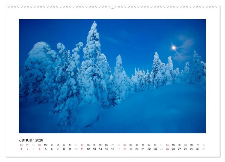 Produktbild: Magisches Nordland. Eine Reise in das Herz Skandinaviens (hochwertiger Premium Wandkalender 2026 DIN A2 quer), Kunstdruck in Hochglanz