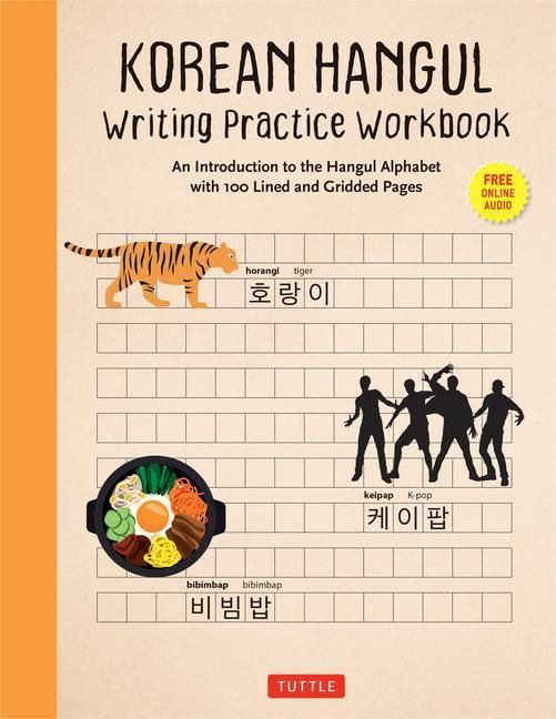 Produktbild: Korean Hangul Writing Practice Workbook