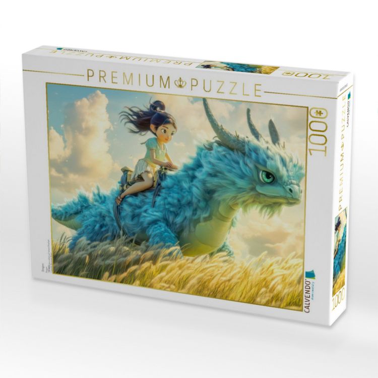 Produktbild: CALVENDO Puzzle Dragon | 1000 Teile Lege-Gr&ouml;&szlig;e 64x48cm Foto-Puzzle f&uuml;r gl&uuml;ckliche Stunden