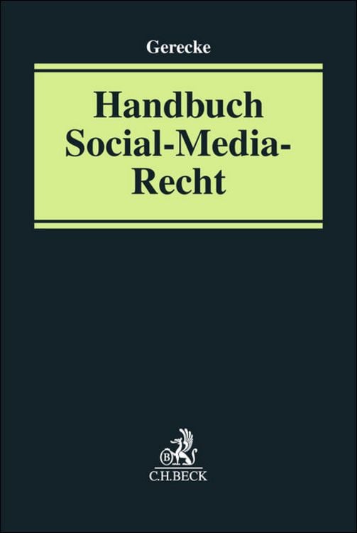 Produktbild: Handbuch Social-Media-Recht