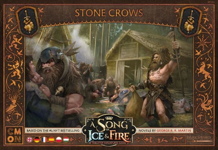 Produktbild: Song of Ice & Fire - Stone Crows (Felsenkr&auml;hen) DE/EN/ES/FR/HU/PL