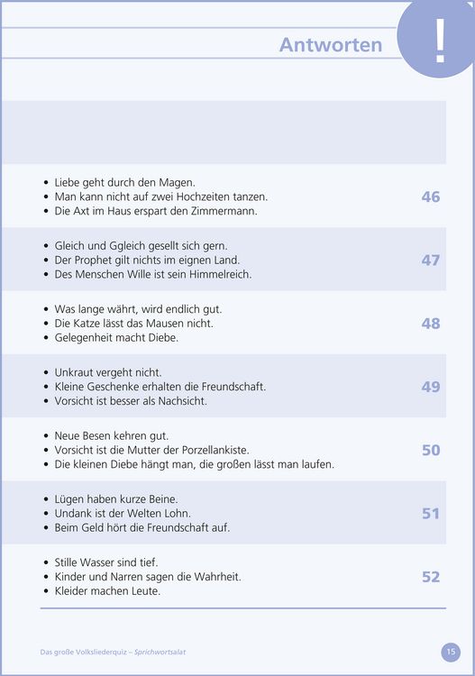 Produktbild: Sprichwortsalat