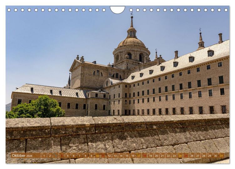 Produktbild: KASTILIEN - Eine Rundreise im Herzen Spaniens (Wandkalender 2026 DIN A4 quer), CALVENDO Monatskalender