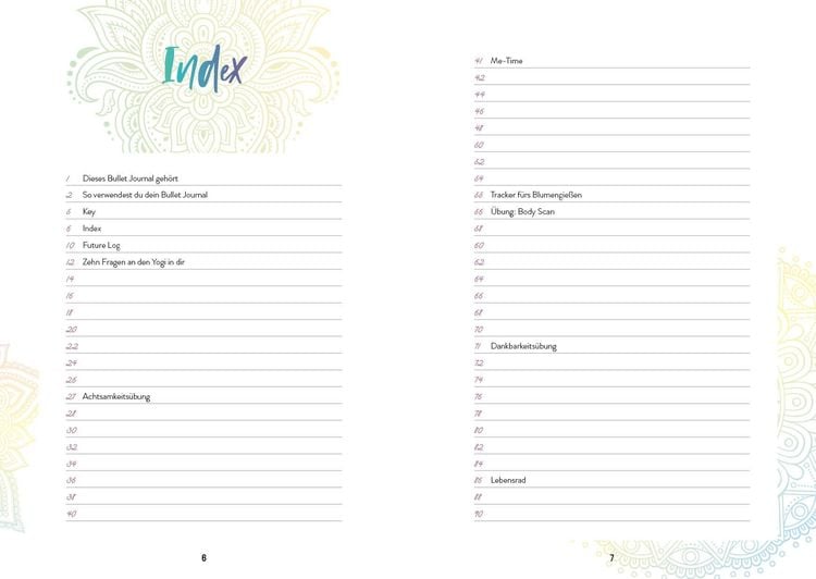 Produktbild: Colorful Mandala – Mein Bullet Journal