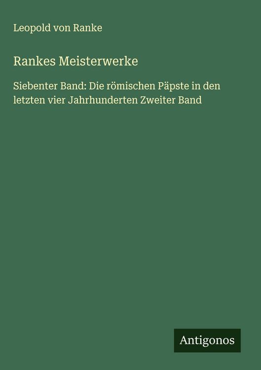 Produktbild: Rankes Meisterwerke