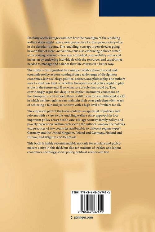 Produktbild: Enabling Social Europe