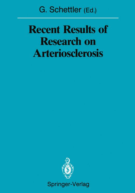 Produktbild: Recent Results of Research on Arteriosclerosis