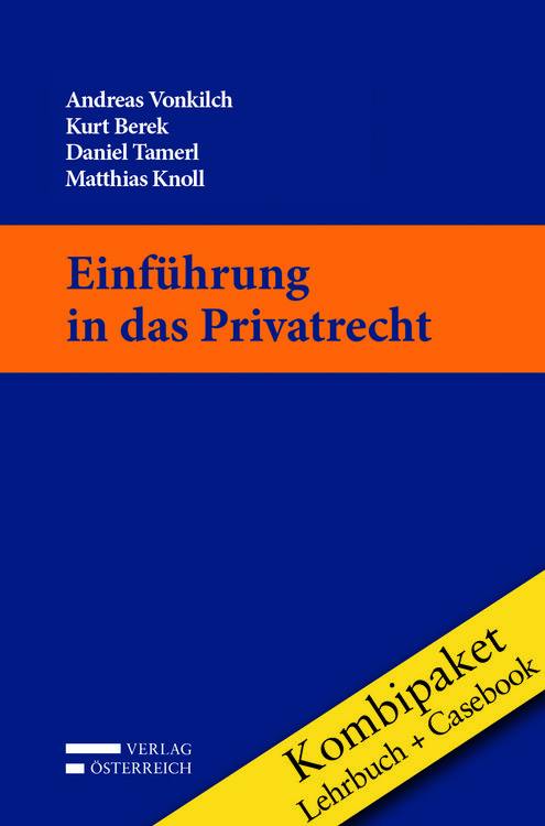 Produktbild: Kombipaket Einf&uuml;hrung in das Privatrecht: Lehrbuch und Casebook