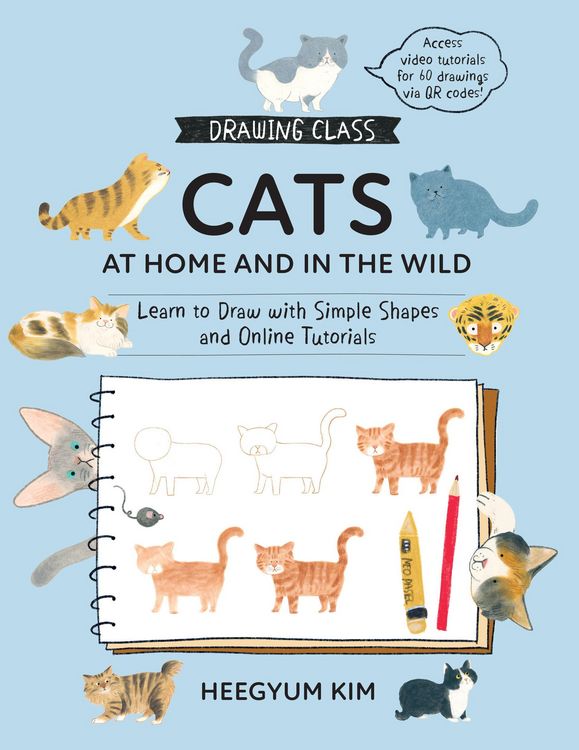 Produktbild: Drawing Class: Cats at Home and in the Wild